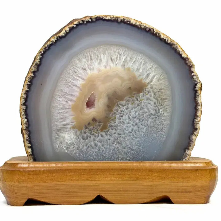 [BUNJANG] Sunrise Agate Mineral Specimen / <일출> 마노 아게이트 광물 수석