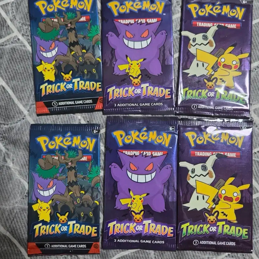 [BUNJANG] Pokemon Trading Card Game Trick or Trade Card Pack Set / 포켓몬스터 트릭오어트레이드 카드팩 세트