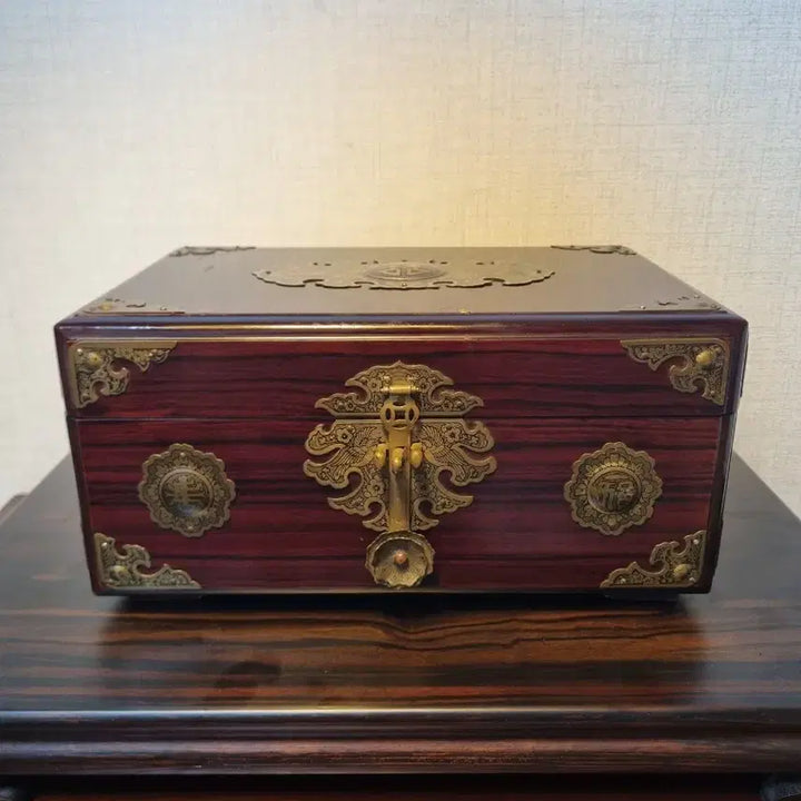 [BUNJANG] Korean Vintage Jewelry Box - 30cm / 한국 빈티지 보석함 [근대사 목함] - 30cm