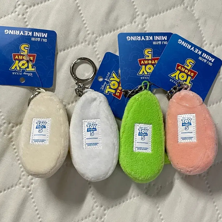 [BUNJANG] Toy Story 5 Mini Slipper Doll Keychain - Smarty Pants/Forky/Alien/Hamm / 토이스토리 5 미니 슬리퍼 인형 키링 - 스마티 팬츠/포키/알린/햄
