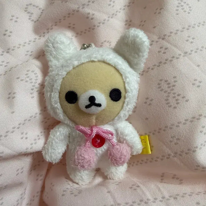 [BUNJANG] Usagi Rilakkuma Plush Charm / 우사기 코리락쿠마 똥키링
