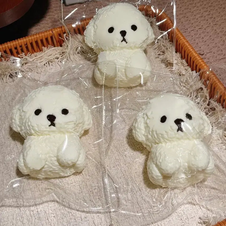 [BUNJANG] Handmade "Mallyi" Dog Plush Toy / 강아지 수제 말랑이 새상품
