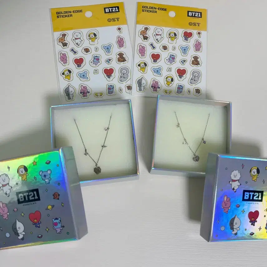 [BUNJANG] BTS BT21 RJ &amp; TATA Collaboration Bracelet Bundle / bts bt21 방탄소년단 OST 팔찌 RJ 알제이 TATA 타타