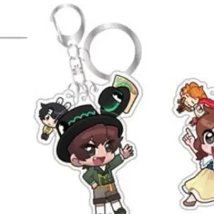 [BUNJANG] Pixelie Popup Acrylic Keyring Set / 픽셀리 팝업 아크릴 키링
