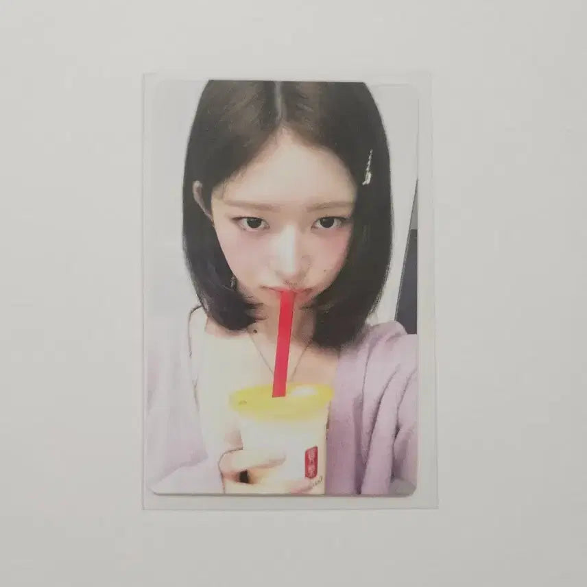 [BUNJANG] IVE Rei Withmua Lucky Draw Photocard / 현물.아이브 레이 위드뮤  특전 리바이브 팬싸인회 포카 포토카드