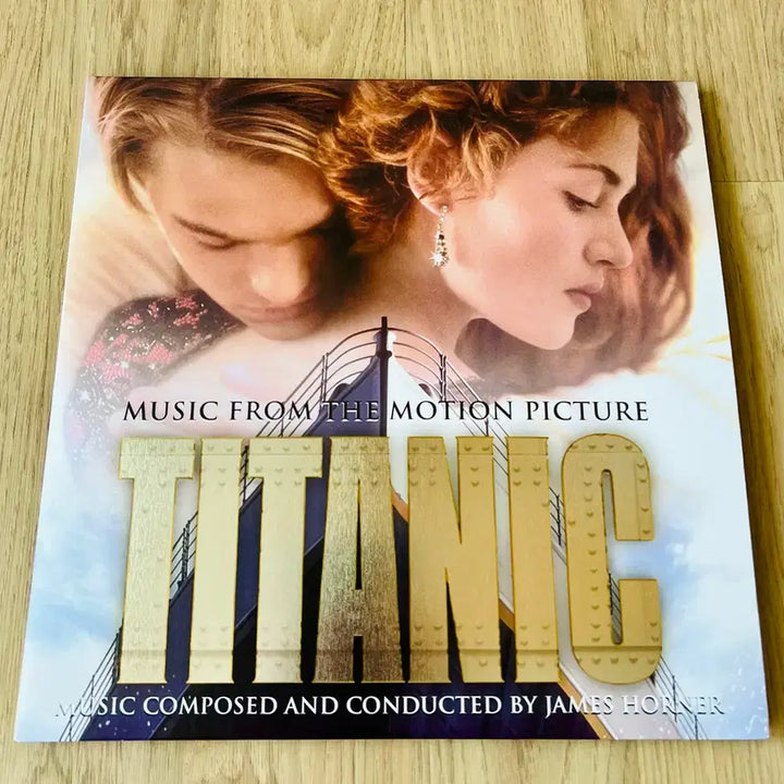 [BUNJANG] Titanic OST LP Silver Marble Color / 타이타닉 ost LP