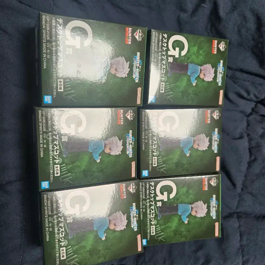 [BUNJANG] Hunter x Hunter Zoldyck Family G.E.M. Series Figure Bundle Set / 헌터X헌터 조르딕가 G상 6종 일괄 판매
