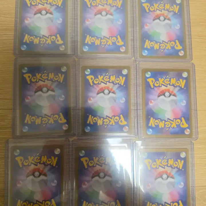 [BUNJANG] Pokemon Japanese Eevee Evolution 9-Card Set / 포켓몬카드 일판 이브이 진화체 9종 세트 / 몬스터볼 판매