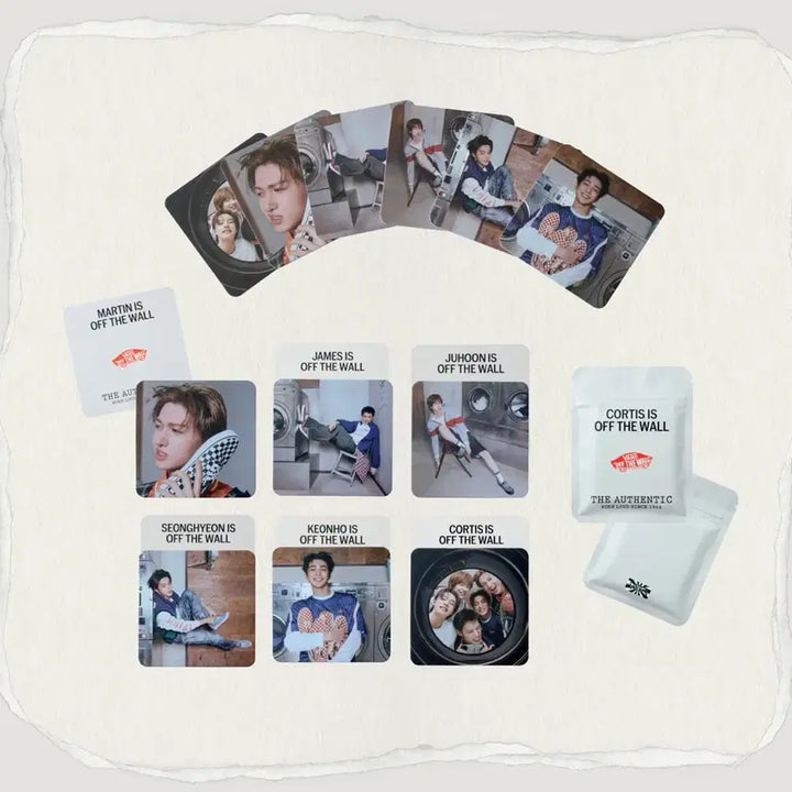 [BUNJANG] Vans x Courtris Photocard Full Package / 코르티스X반스 포토카드 풀패키지