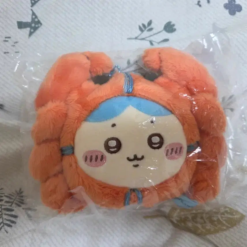 [BUNJANG] Shanghai Exclusive HACHIWARE Crab Mascot Keychain Plush / 정품) 상하이 한정 하치와레 털게 마스코트 키링 인형