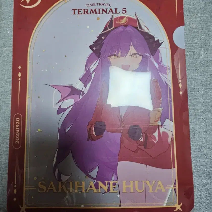 [BUNJANG] Stellive Sakihane Huya Clear File / 스텔라이브 팝업 사키하네 후야 클리어 파일 판매합니다
