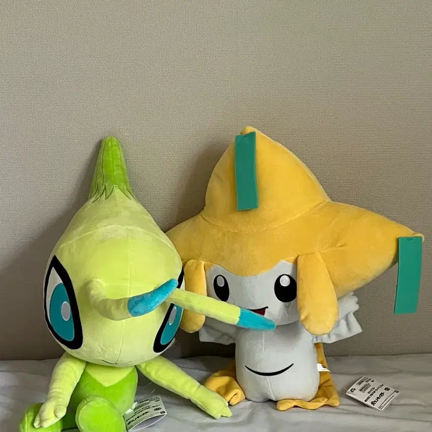 [BUNJANG] Banpresto Jirachi Large Plush / 택포 4.0) 포켓몬스터 메차모후굿토 지라치 대형 인형