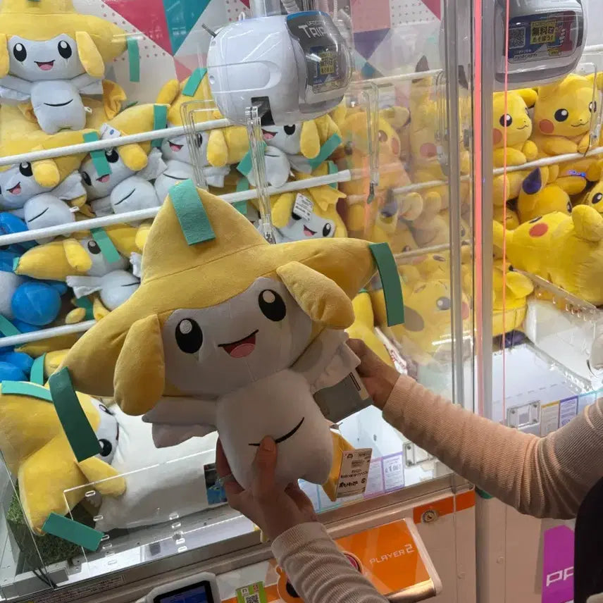 [BUNJANG] Banpresto Jirachi Large Plush / 택포 4.0) 포켓몬스터 메차모후굿토 지라치 대형 인형