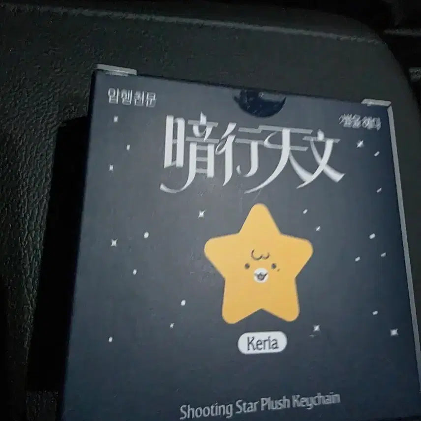 [BUNJANG] T1 "Amhaeng Cheonmun" Star Plush Keychain + Lucky Draw Photocard Keria / T1 티원 팝업 암행천문 별 인형 키링+팝업 포카 케리아 KERIA