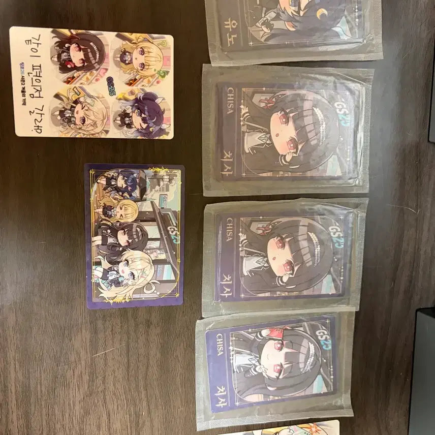 [BUNJANG] GS25 Mingjo Bundle Set Photocard / 명조 GS25 포토카드 일괄