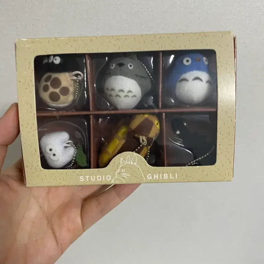 [BUNJANG] Ghibli Licensed Classic Totoro Keyring Box / 지브리정품) 고전 토토로키링박스