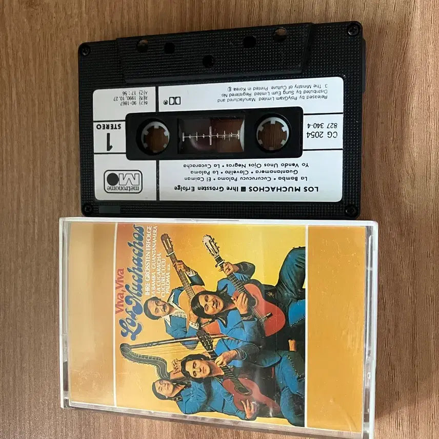 [BUNJANG] Los Muchachos Their Greatest Hits Cassette Tape / 로스 무차초스 Their Greatest Hits 카세트 테이프