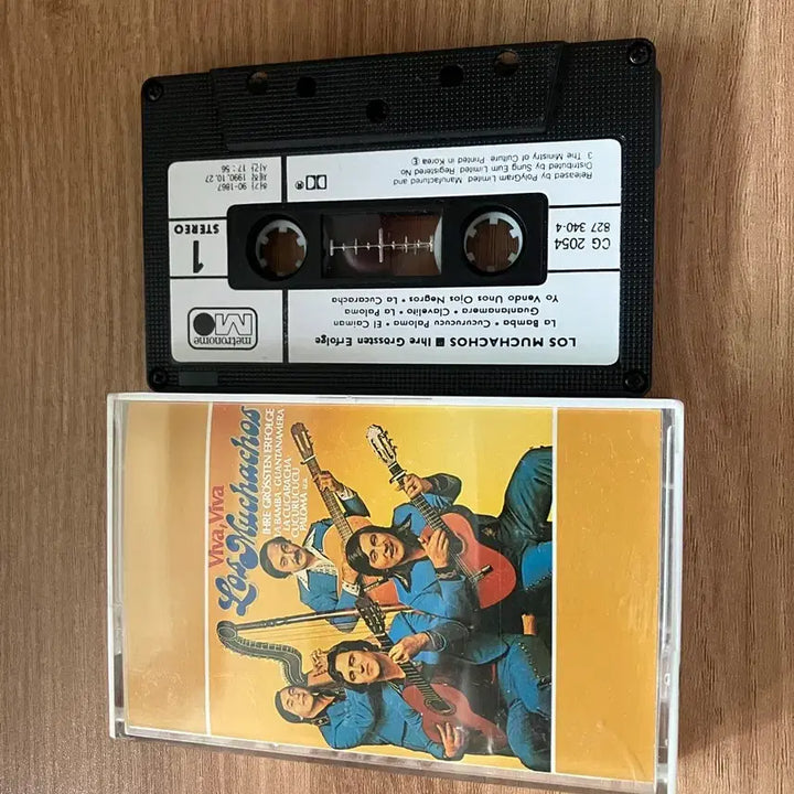 [BUNJANG] Los Muchachos Their Greatest Hits Cassette Tape / 로스 무차초스 Their Greatest Hits 카세트 테이프