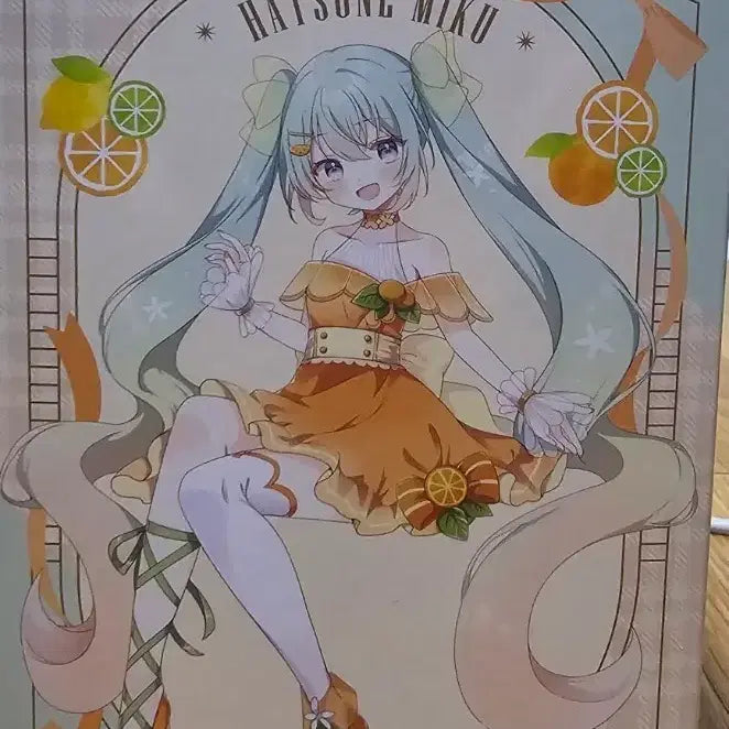 [BUNJANG] Hatsune Miku Orange Ver. Figure / 하츠네 미쿠 피규어 오렌지 ver.