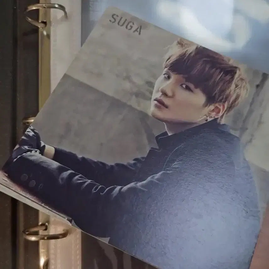 [BUNJANG] BTS Suga Yoongi Fansign Autograph Photocard / 방탄 bts 슈가 윤기 팬사인회 사인 포카