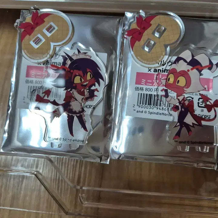 [BUNJANG] Helluva Boss Moxxie Millie Couple Acrylic Stand / 헬루바보스  목시 밀리 세트 미니 아크릴 스탠드 애니메이트 카페