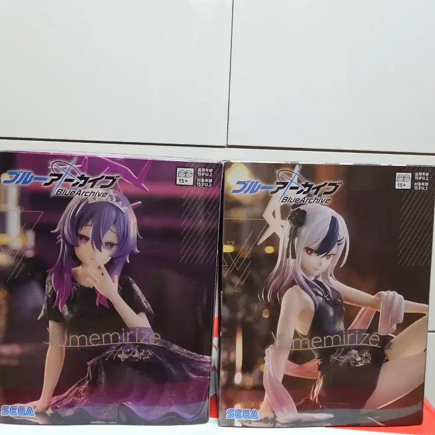[BUNJANG] Blue Archive Yumemirize Kayoko &amp; Haruka Figure Set / 블루아카이브 유메미라이즈 카요코 하루카 피규어 2개 세트