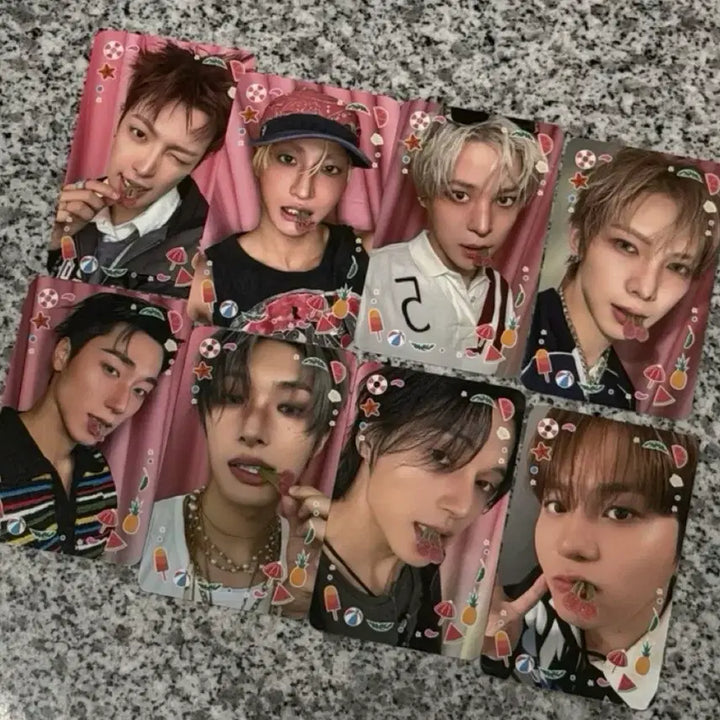 [BUNJANG] Ateez BAD Official Photocard Set (16ea, Sealed) / 16장 미개봉)에이티즈 배드 공방 포카 bad ateez
