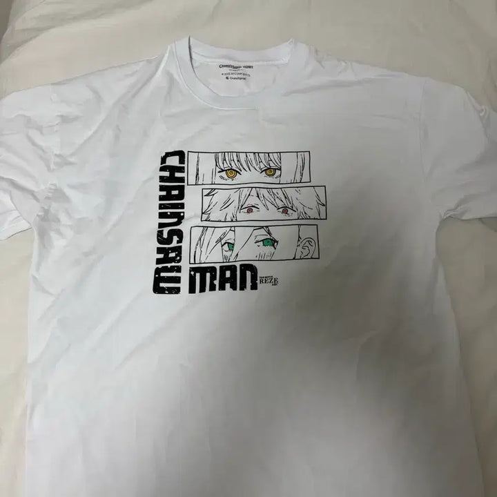 [BUNJANG] Chainsaw Man Pop-up Official T-Shirt / (택포 9.5) 체인소맨 팝업 공식 티셔츠 팝니다