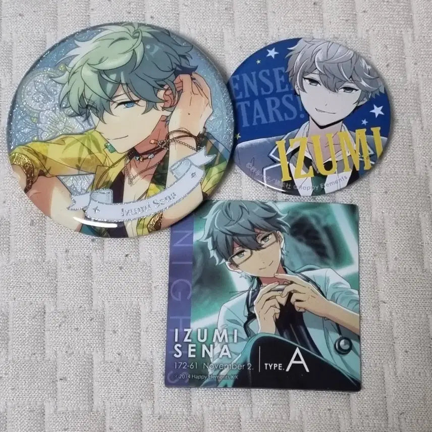 [BUNJANG] Ensemble Stars Sena Izumi Bundle Set Badges / 앙스타 앙상블스타즈 세나 이즈미 뱃지 일괄