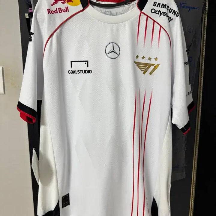 [BUNJANG] T1 Faker 2024 Worlds Jersey L / T1 티원 2024 페이커 월즈 롤드컵 유니폼 L
