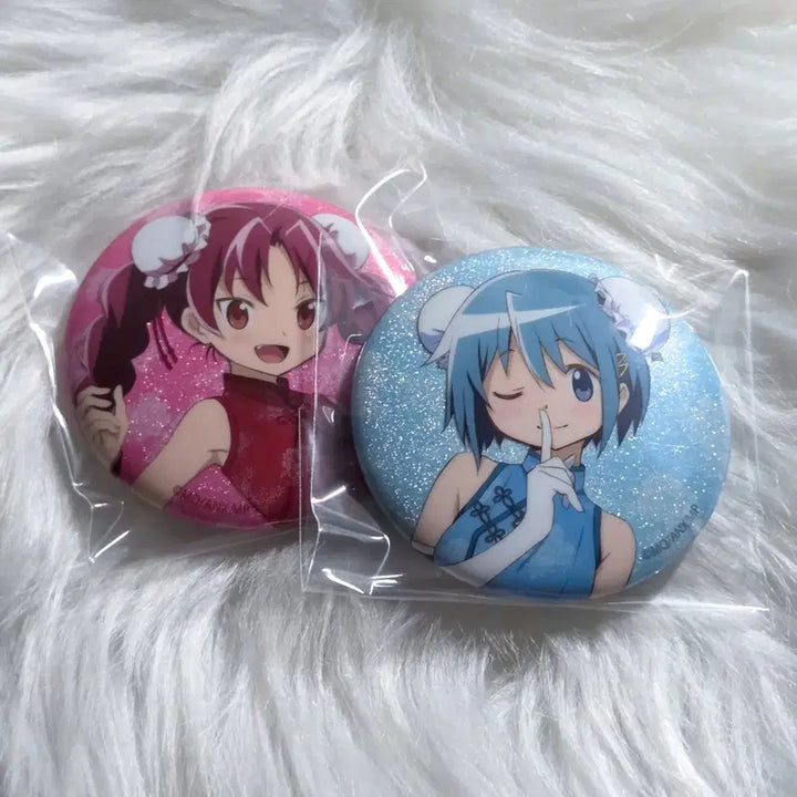 [BUNJANG] Madoka Magica Chinese Dress Version Can Badges Bundle Set / 마마마 치파오 캔뱃지 일괄 세트