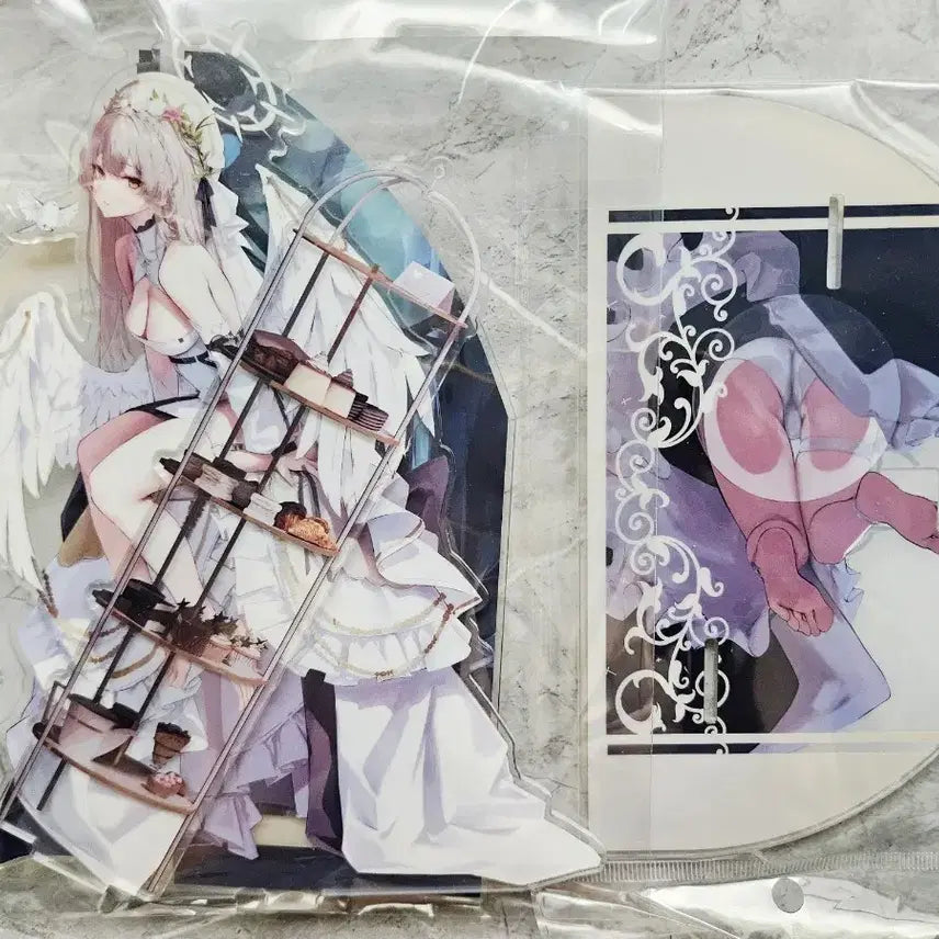 [BUNJANG] Blue Archive Nagisa, Mika Acrylic, Glitter, Diorama, Keyring Bundle Set / 블루아카이브 나기사, 미카 아크릴 및 글리터, 디오라마, 키링 등 일괄