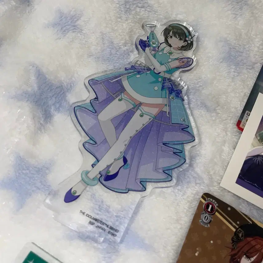 [BUNJANG] ShaniM@s Nanatsukasa Nichika Kuji Acrylic Standee &amp; Shizu Schwarz Card Bundle / 샤니마스 나나쿠사 니치카 쿠지 아크릴 + 시즈 파샤 슈발츠 일괄