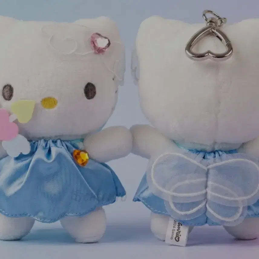 [BUNJANG] Sanrio Hello Kitty Fairy Plush Keychain / 산리오 헬로키티 요정 인형 키링