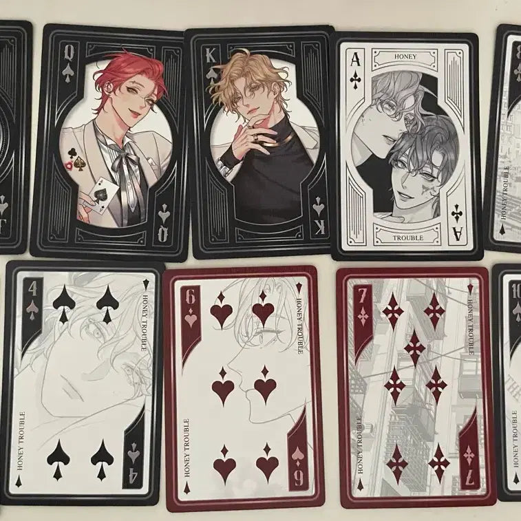 [BUNJANG] Honey Trouble Hurt Photocard / 허니트러블 허트 트럼프카드 세트