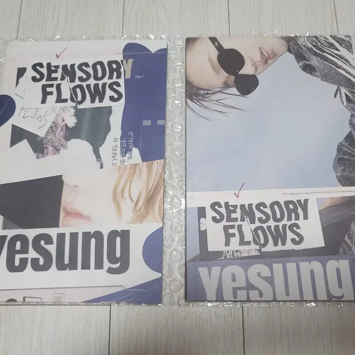 [BUNJANG] Yesung 1st Album Sensory Flows with 2 Types of POB / [수정] 예성 정규 1집 2종 세트 with 특전 포카