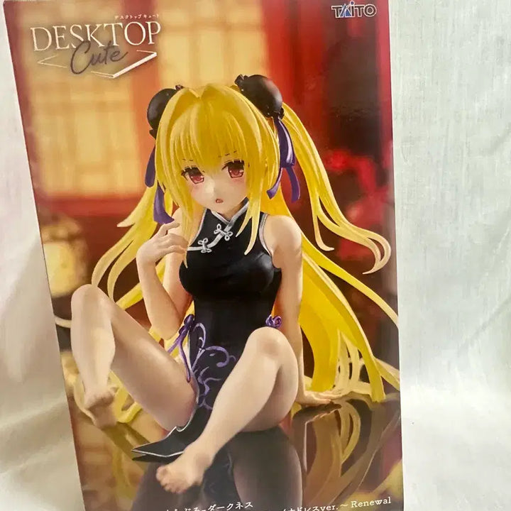 [BUNJANG] Taito Desktop Cute To LOVE-Ru Ruli] China Dress Renewal Figure / 타이토 데스크탑 큐트 To LOVE루 피규어 차이나드레스 Renewal