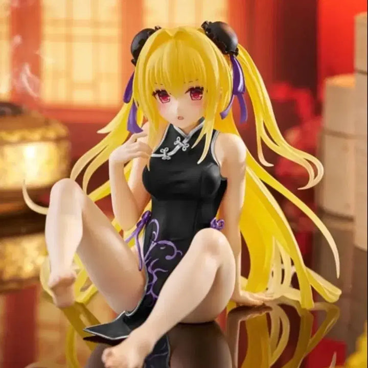 [BUNJANG] Taito Desktop Cute To LOVE-Ru Ruli] China Dress Renewal Figure / 타이토 데스크탑 큐트 To LOVE루 피규어 차이나드레스 Renewal