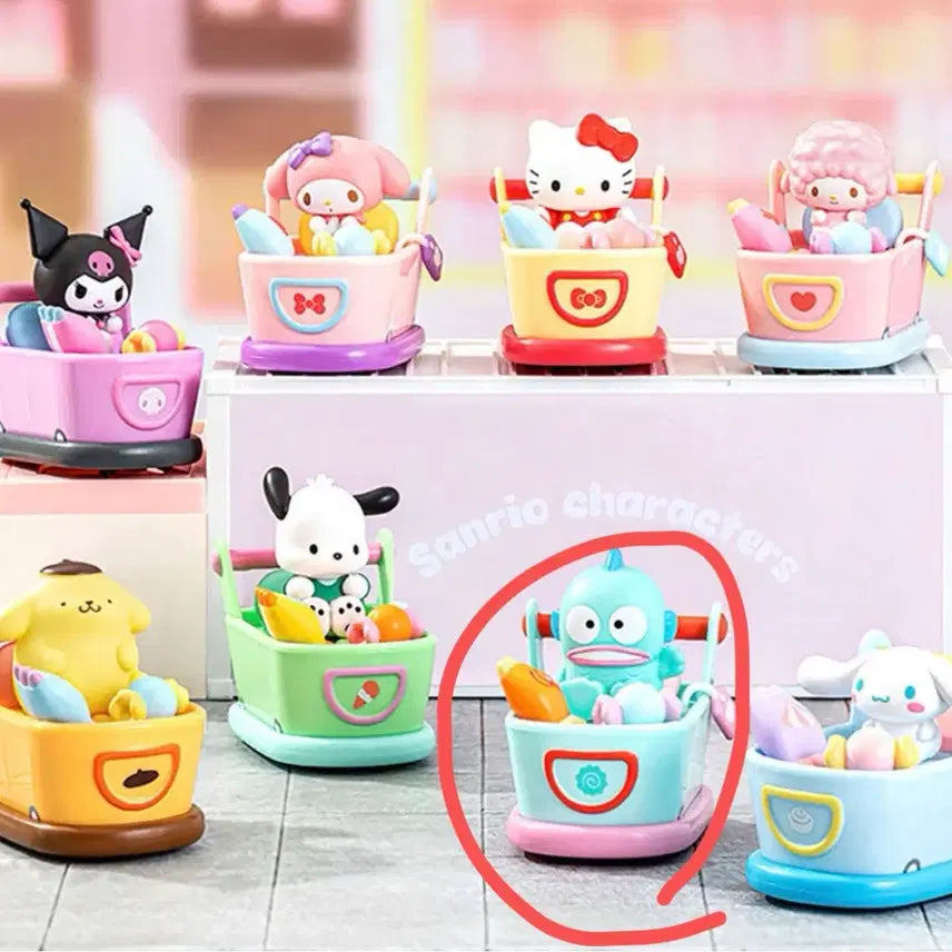 [BUNJANG] Sanrio Snack Cart Figure (Hangyodon) / 산리오 간식카트 피규어(한교동)