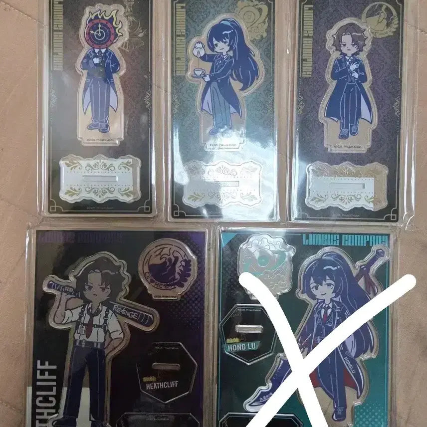 [BUNJANG] Limbus Company DMM Acrylic Standee / 림버스 홍루 단테 히스클리프 dmm 아크릴