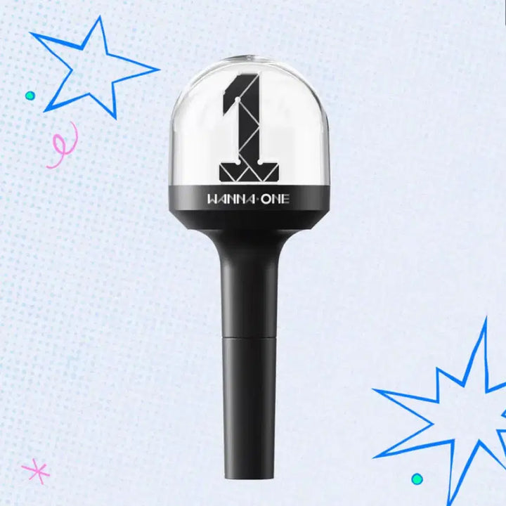 [BUNJANG] Wanna One Official Lightstick Neobong + Neobong Keyring / 워너원 공식 응원봉 너블봉 + 너블봉 키링