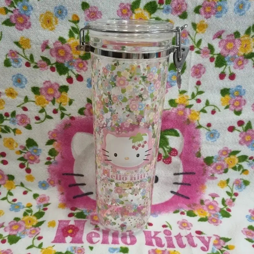 [BUNJANG] Vintage Strawberry Storage Box / 고전 키티 들딸기 보관함 수납함 케이스 빈티지