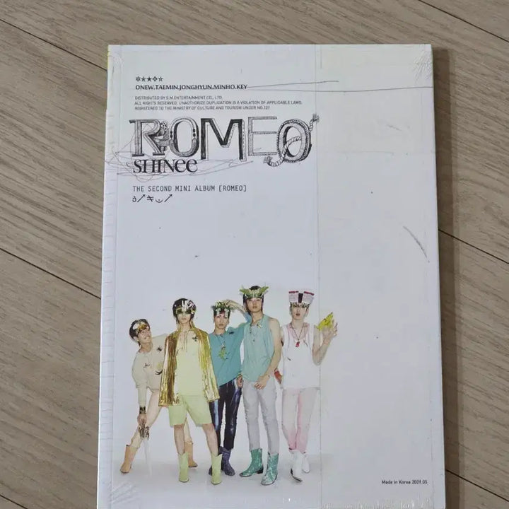 [BUNJANG] SHINee Mini Album Vol. 2 Romeo Minho Version Sealed / 샤이니 미니 2집 로미오 민호버전 미개봉
