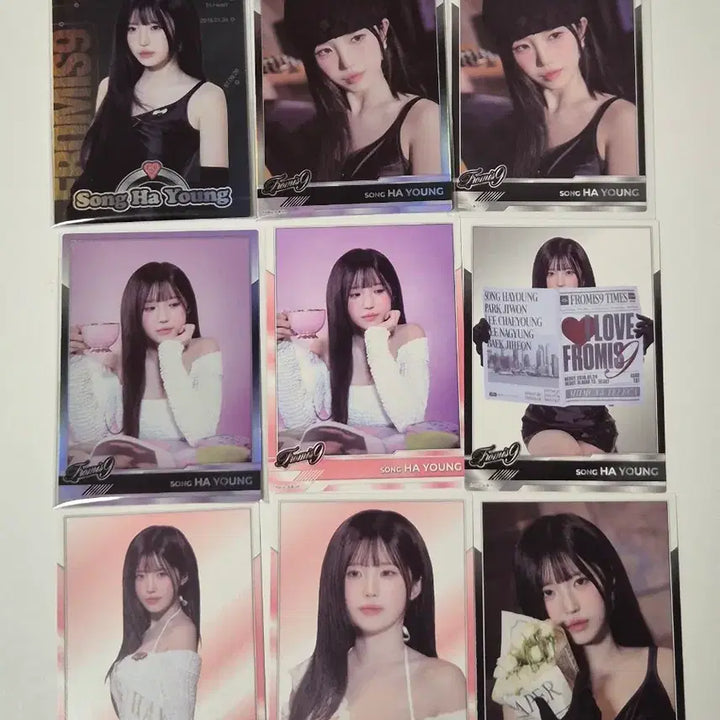 [BUNJANG] fromis_9 Terrakorea Song Hayoung Photocard Bundle Set (9 pcs) / 프로미스나인 테레카 송하영 카드 9장 일괄