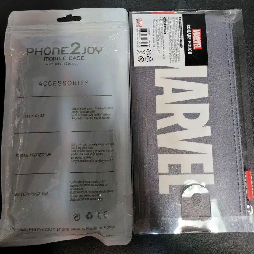 [BUNJANG] Marvel Thor Pouch + Loki Phone Case Bundle Set / 마블 토르 파우치 + 로키폰케이스 일괄