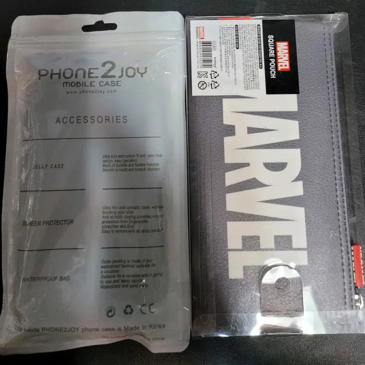 [BUNJANG] Marvel Thor Pouch + Loki Phone Case Bundle Set / 마블 토르 파우치 + 로키폰케이스 일괄