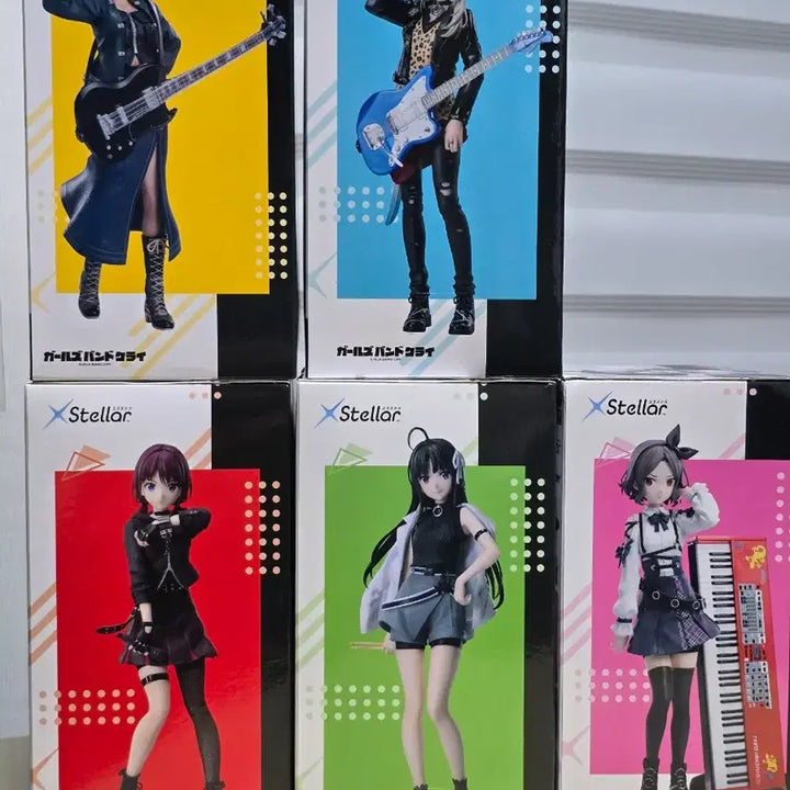 [BUNJANG] Sega Girls Band Cry Stellar Full Collection Bundle Set (Sealed) / 세가 걸즈밴드크라이 Stellar (미개봉) 피규어 일괄