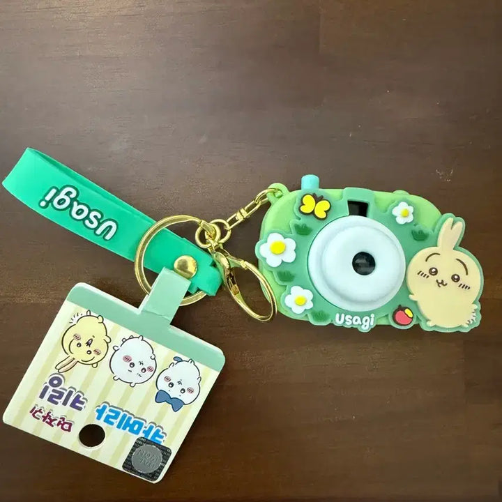 [BUNJANG] Usagi Camera Keyring / 먼작귀 카메라 키링 우사기
