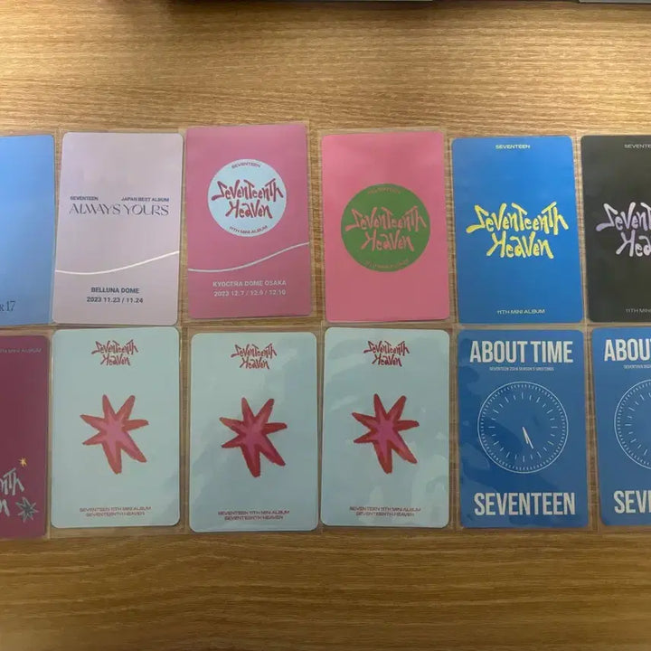 [BUNJANG] Seventeen Seventeenth Heaven Bundle Set Photocard / 세븐틴 seventeen seventeenth heaven 일괄 판매