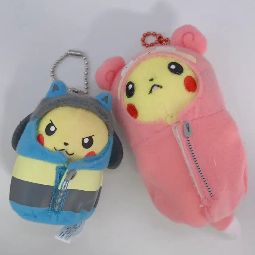 [BUNJANG] Pokemon Lucario Kadabra Poncho Pikachu Mini Keychain / [정품/고전] 루카리오 야돈 판쵸 피카츄 키링